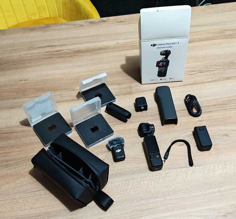 DJI Osmo Pocket 3 Creator Combo + kit de filtre