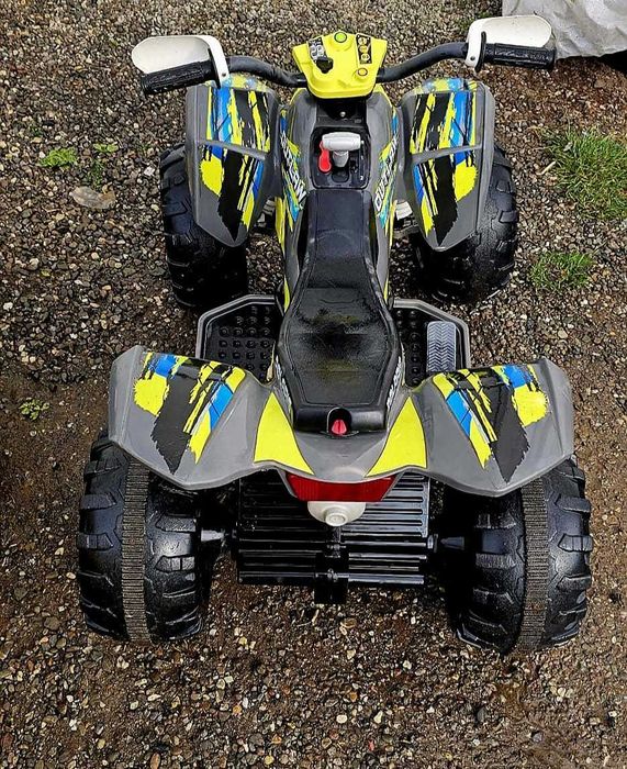 ATV electric  Peg Perego Polaris pentru copii