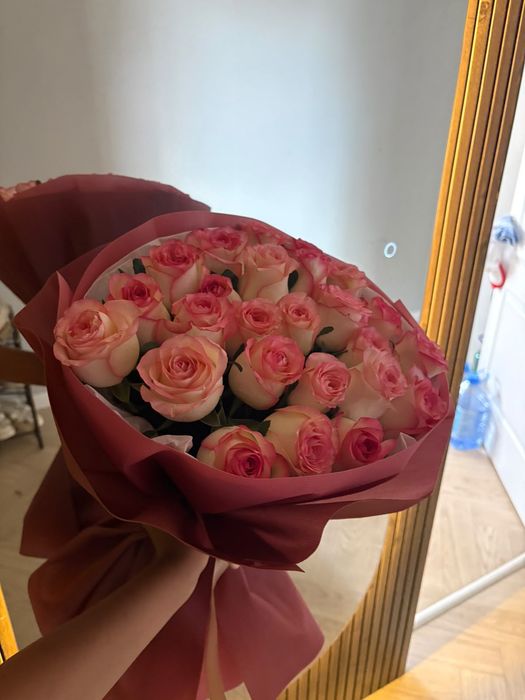 Розы 25 шт, свежие