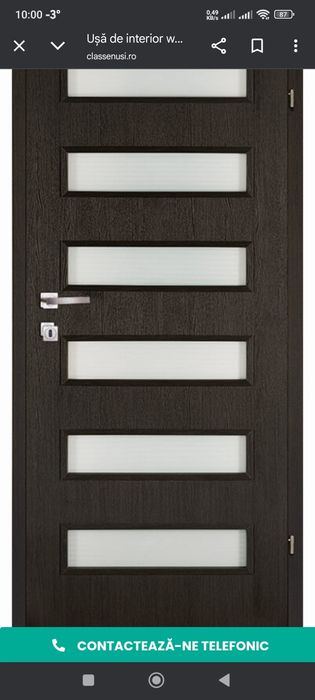 Uși de interior Classen Wenge cu sau fără toc