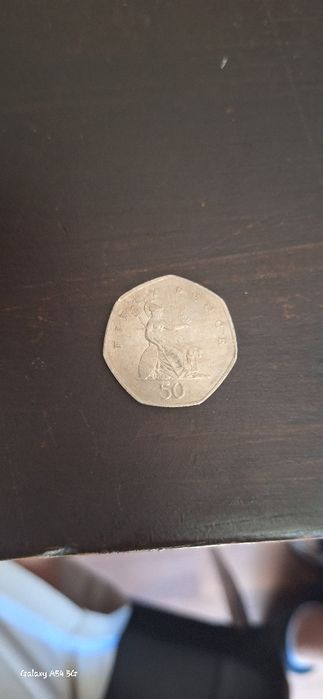 50 Pence 1999 Elizabeth II D G REG F D