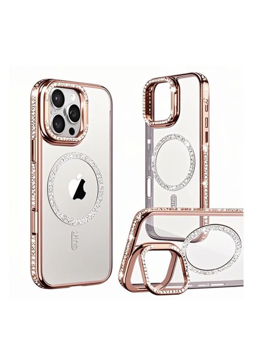 Iphone 16 / 16 PLUS 16 PRO 16 PRO MAX Husa Magsafe Luxury Suport Folie