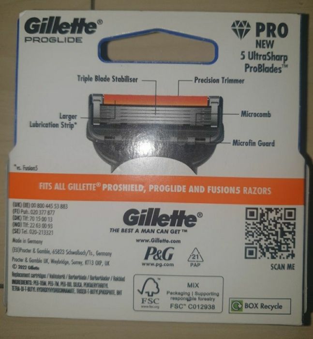 Set 4 rezerve Gillette Proglide