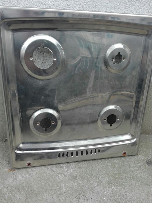 Vand blat,masca ptr.aragaz noua din inox  50 x  52-,   ,,
