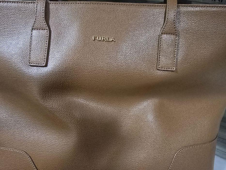 Furla нова кафява чанта