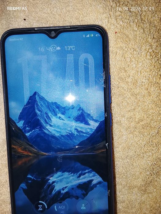 Редми 9 с в нормальном состояние