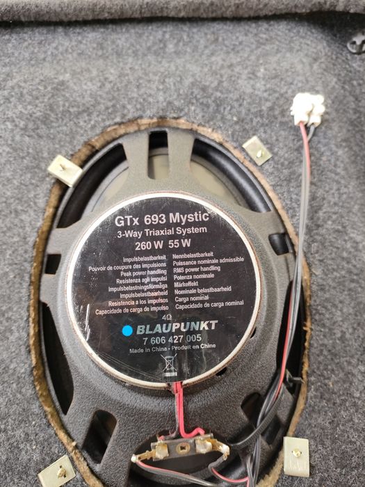 Poliță Portbagaj Vw Polo 6N Sau 6N2 Cu Boxe Blaupunkt Gtx 693 Mystic