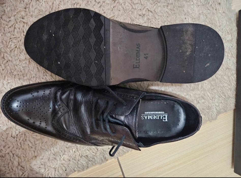 Pantofi stil Oxford piele naturala