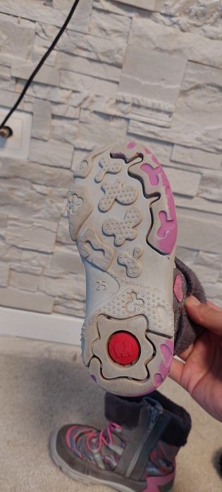 Cizme iarna zapada imblanite impermeabile elefanten marimea 25 16 cm