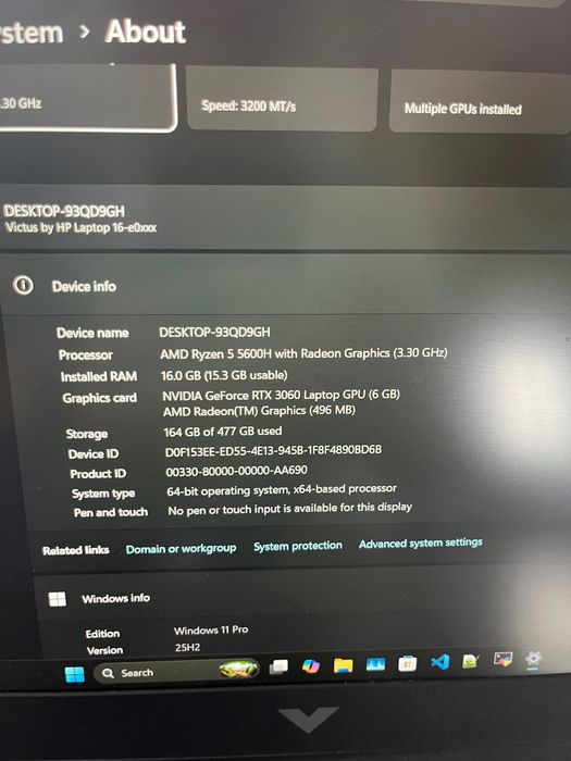 Ноутбук HP Victus