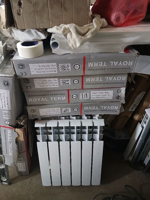 Продам алюминиевые радиаторы отопления