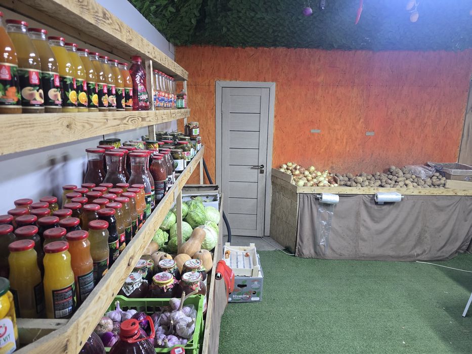 Магазин, овощи и продукты