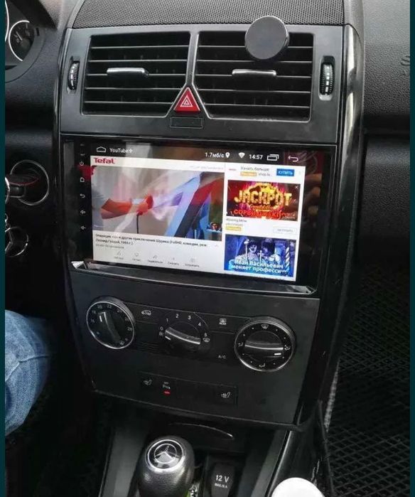 Navigatie Android Mercedes Sprinter Crafter Vito B Class Waze