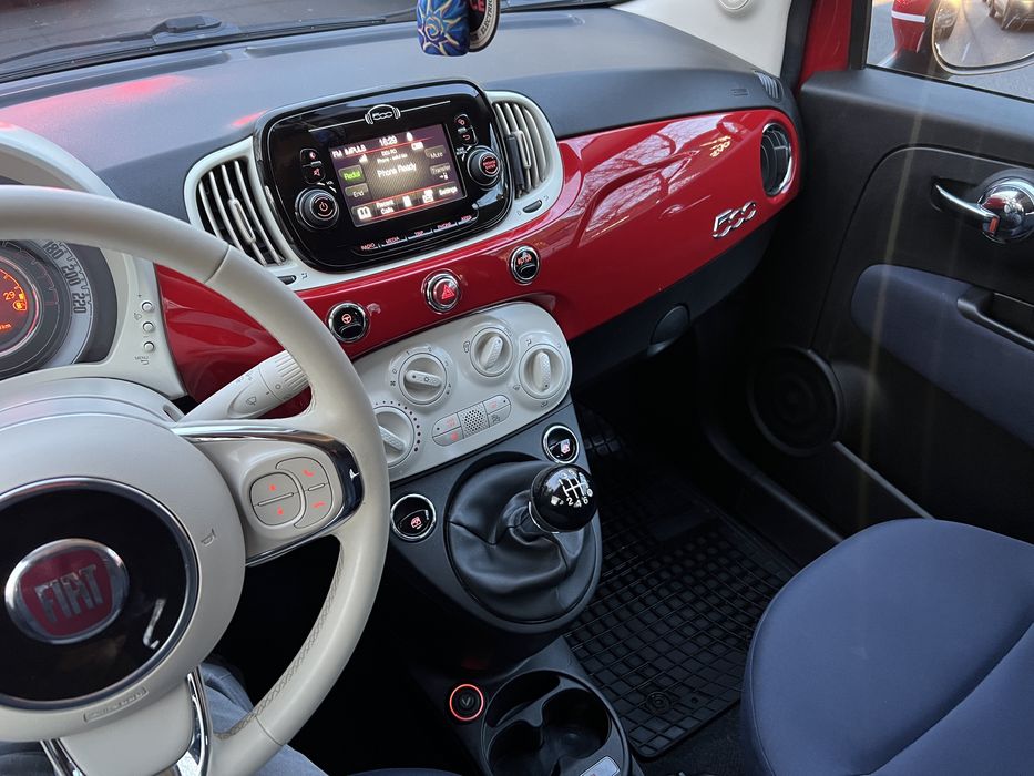 Fiat 500 2022 hibrid impecabil fara accidente