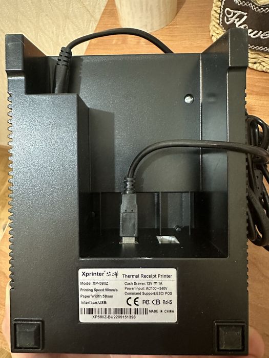 Продам Принтер Xprinter XP-58 IIH черный