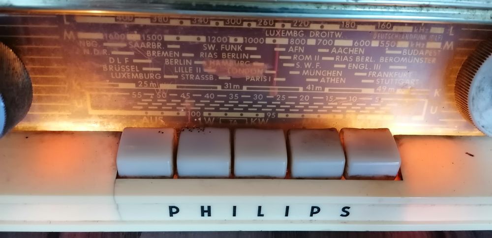 Radio PHILIPS Philetta de Luxe 321 - 1962