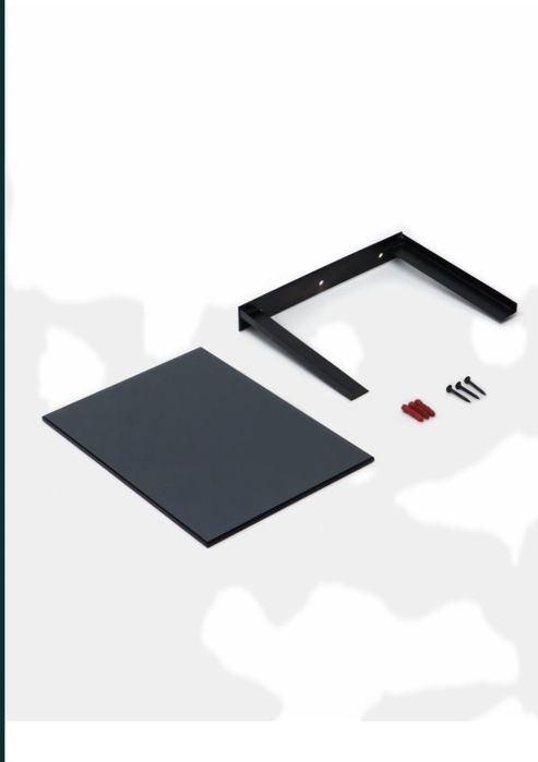 Стеклянная (полка) подставка для Тюнер, DVD SMART BOX WiFi роутер 24/7