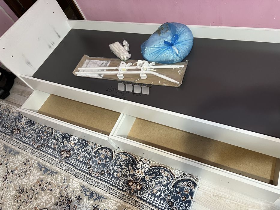 детский манеж с кроватью