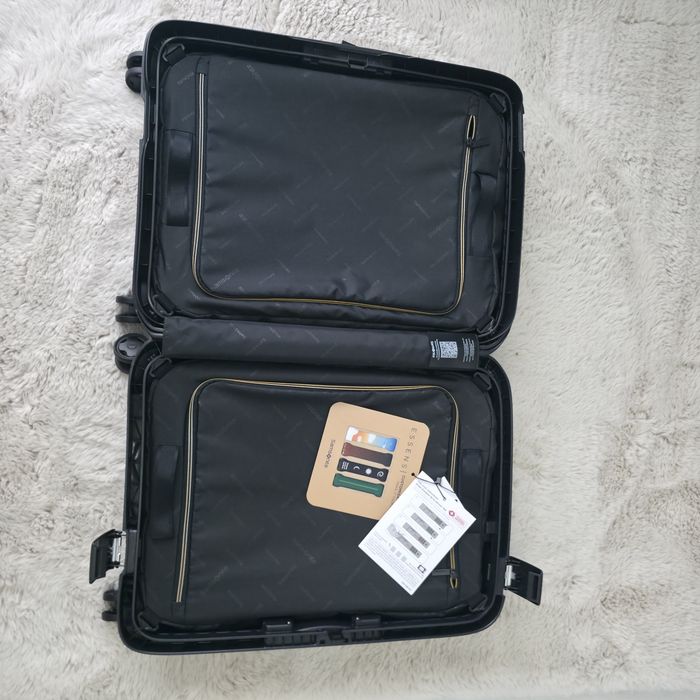 Troler Samsonite Essens Spinner, 69x49x30 cm, 88 litri, graphite - Nou