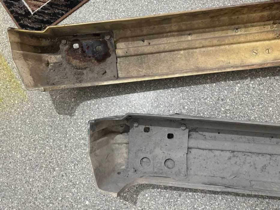 Усилитель заднего бампера бмв е34