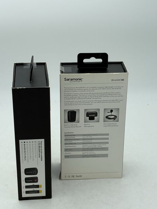 Lavaliera Microfon, Saramonic, Omnidirectional, Negru, sigilat