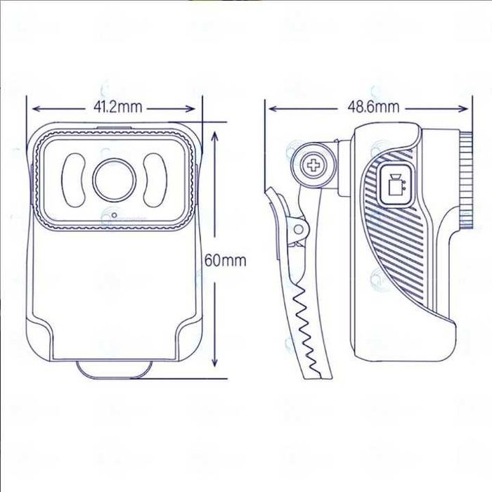 Mini Body Camera CS02 wifi  – Bicicletă, Trotinetă, Clip  Copiază titlul