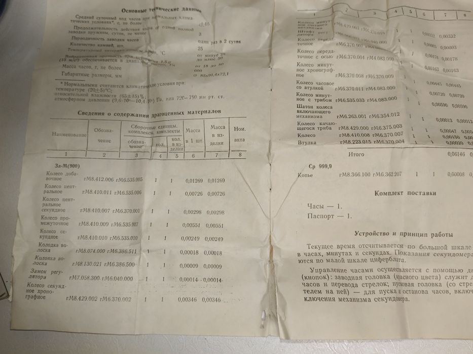 Часы авиационные 60 ЧП.