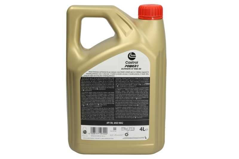 Двигателно масло за мотор Castrol POWER 1 ULTIMATE 4T 10W50 4L