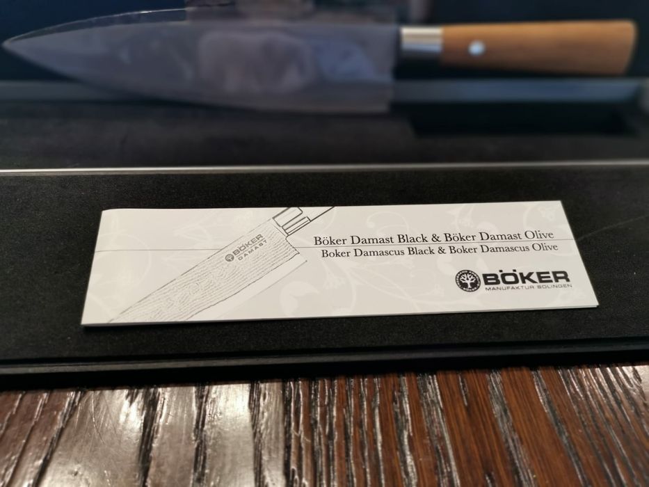 Cutit Bucatar Chef  Böker Damasc