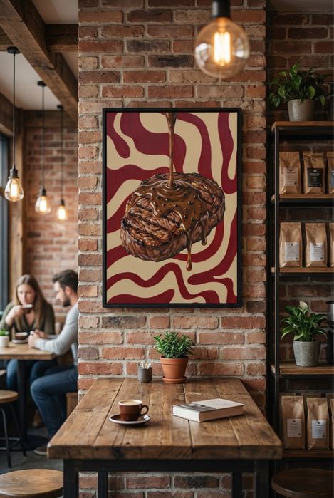 Печать Картин на холсте для заведений