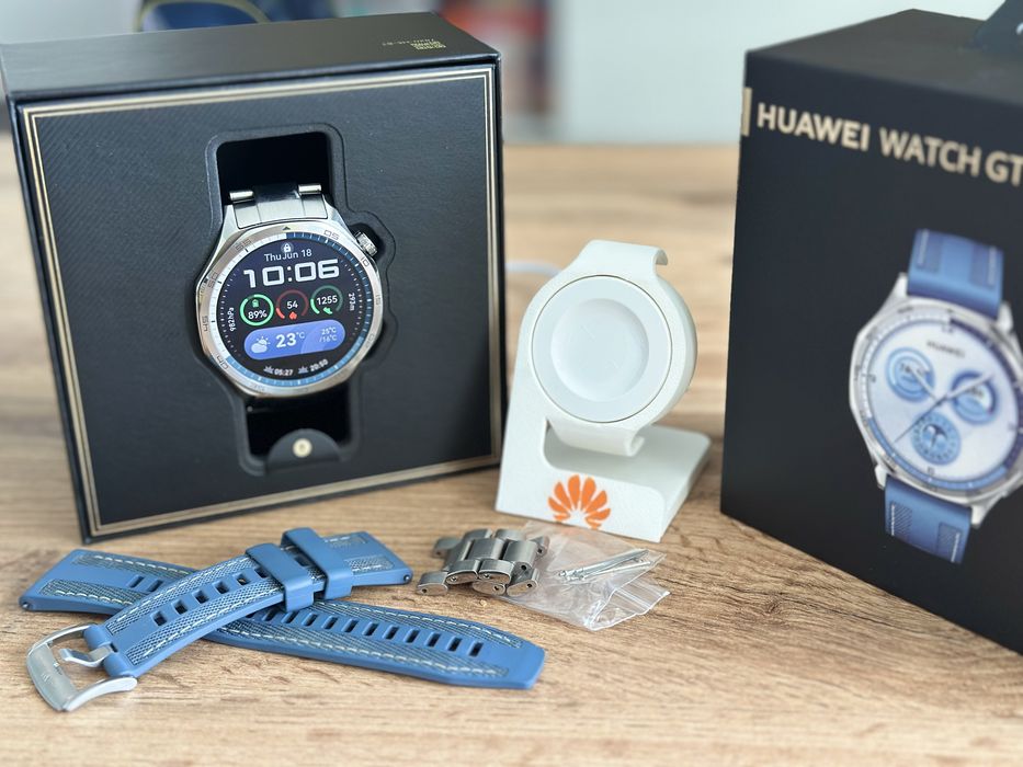 Huawei Watch GT 5 – Отличен като нов! Комплект с 2 каишки