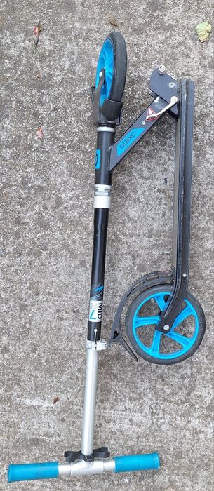 Bicicleta MTB copii Rockrider + trotineta  Oxelo MID 7