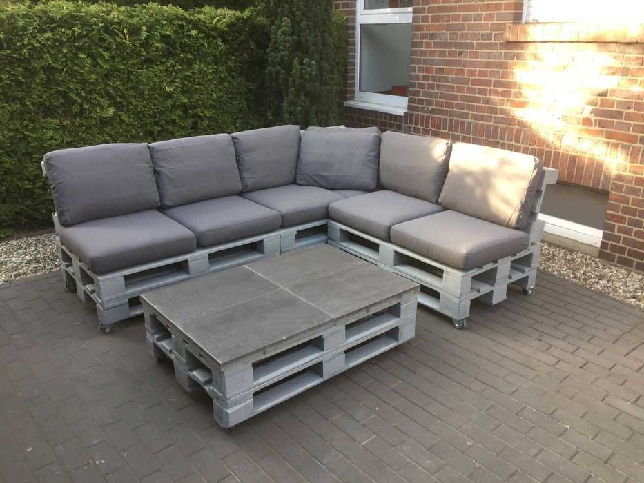 Vand la comanda coltar modular, bancute, mese pt terasa, gradina