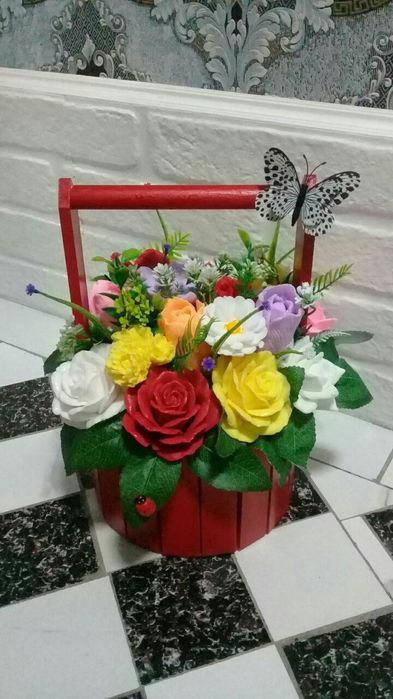 Sovunli gullar sotiladi