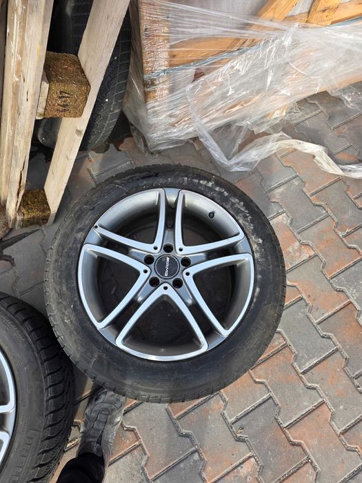 продавам гуми с джанти спорт пакет  18 за w222