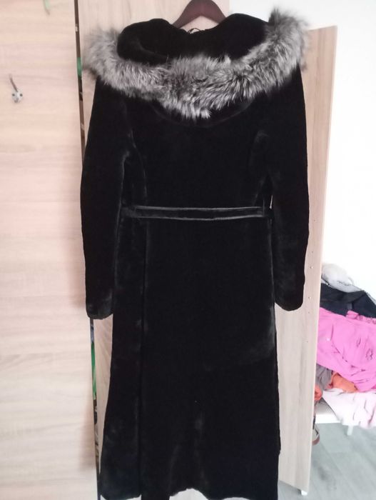 Женская шуба из мутона