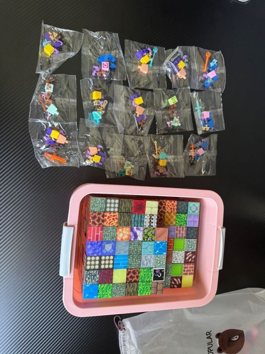 Магнитные блоки конструкторы Майнкрафт