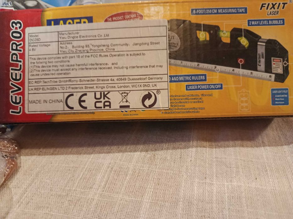 Лазарен нивелир за дома