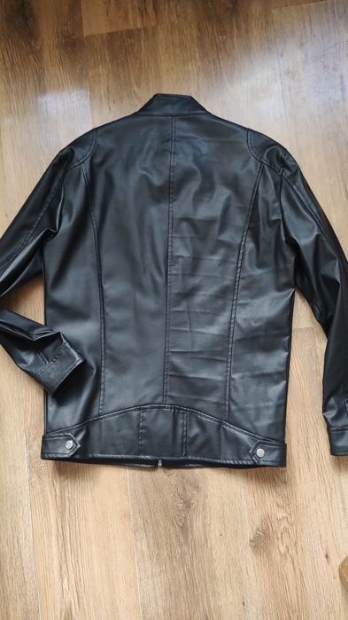 geacă piele ecologică, M, nouă