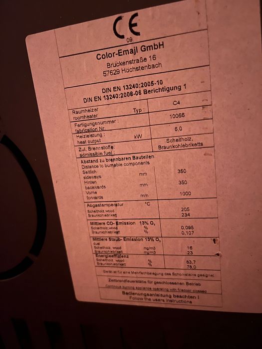 Șemineu pe brichete sau lemne Florian