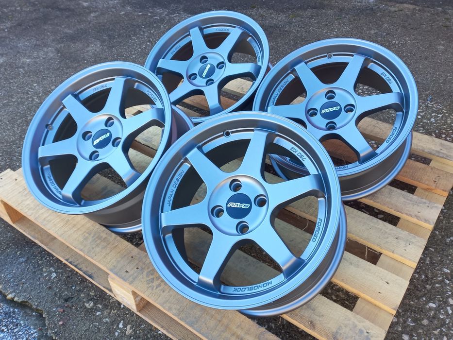 16 4x108 Rays T37 Volk Racing 7j et25 Pegeout Citröen DS Чисто Нови