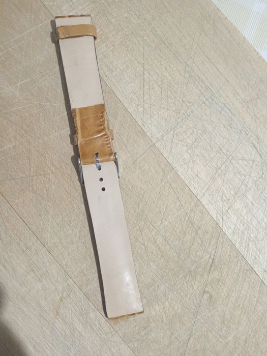 Vând curea ceas  din piele de șarpe 18 mm