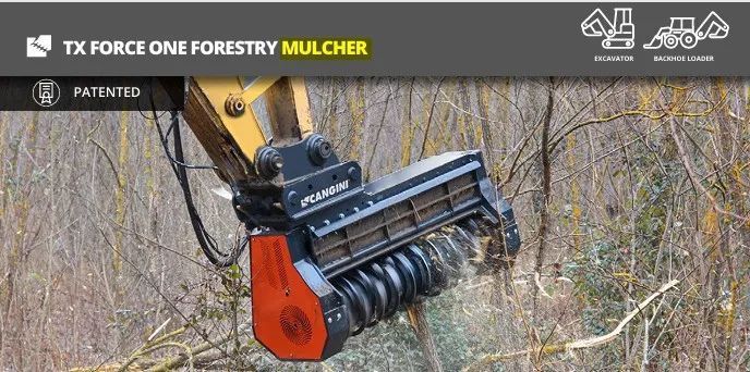 tocător forestier tx force one