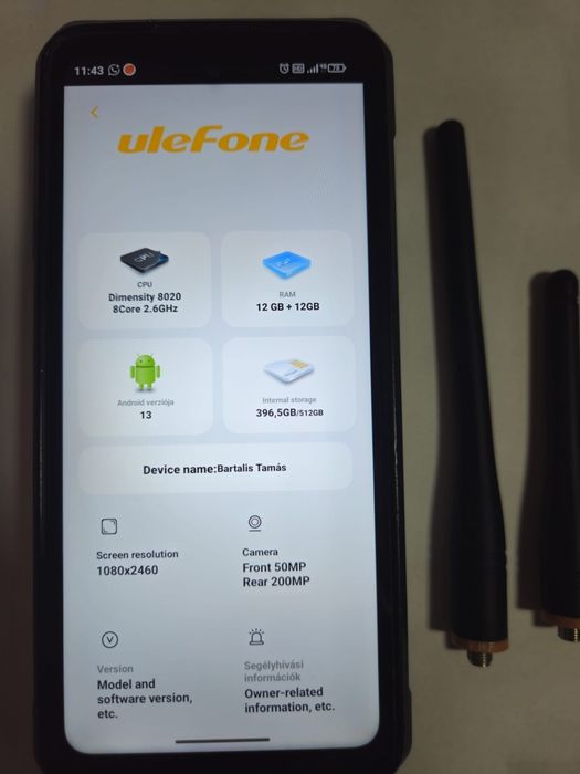 Ulefone Armor 26 Ultra Walkie-Talkie