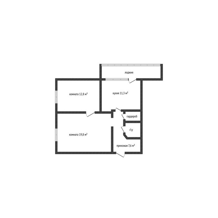 Продажа 2-комнатной квартиры