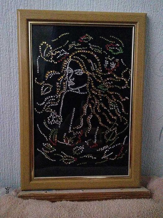 Подарите друзьям картину из страз "ОСЕННЯЯ"