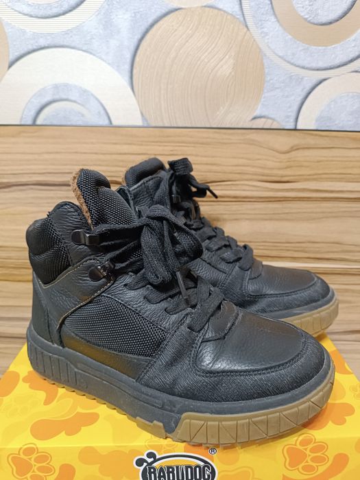 Теплые ботинки на мальчика