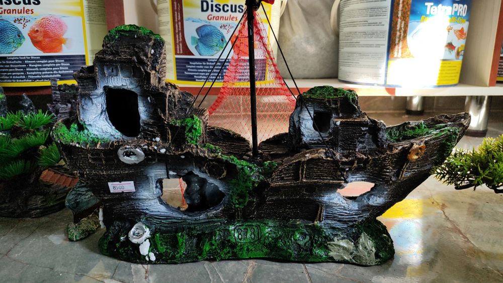 Аквариумные декорация