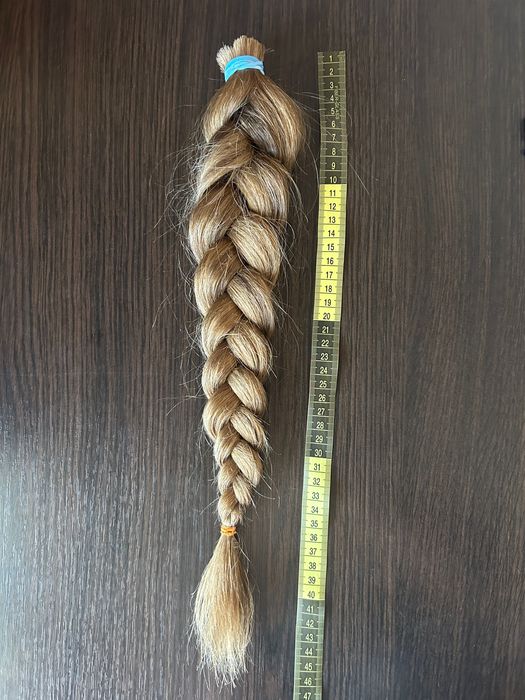 Coadă de păr blond, nevopsit