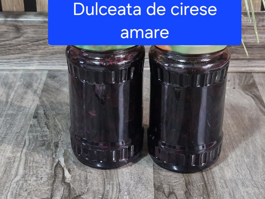 Dulceata de cirese amare